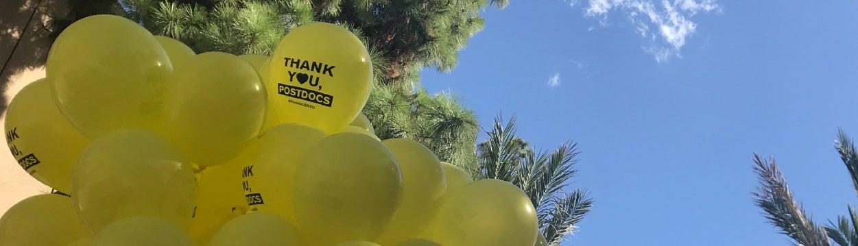 Thank you postdocs - Balloons